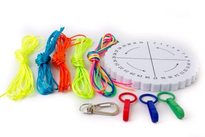 Satijnkoord - sleutelhangers pakket