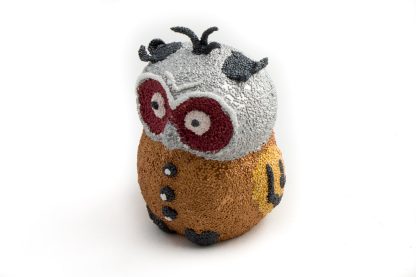 Spaarpotten - Foam Clay® - twee uilen - metallic - Afbeelding 2