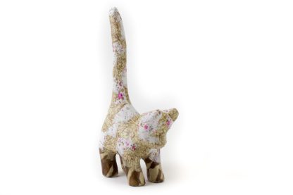 Décopatch® poes – sieradenboom - groen/roze - Afbeelding 3